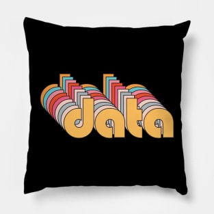 Data , Gift For Data Analyst Pillow