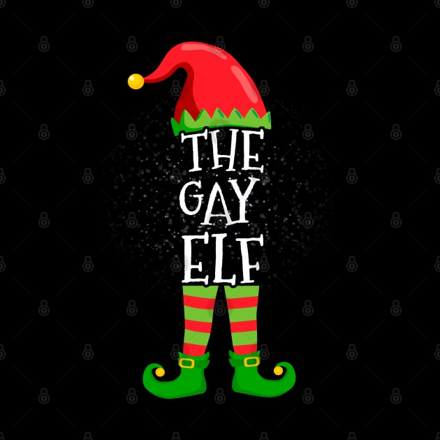 Gay Elf Family Matching Christmas Group Funny Gift by silvercoin