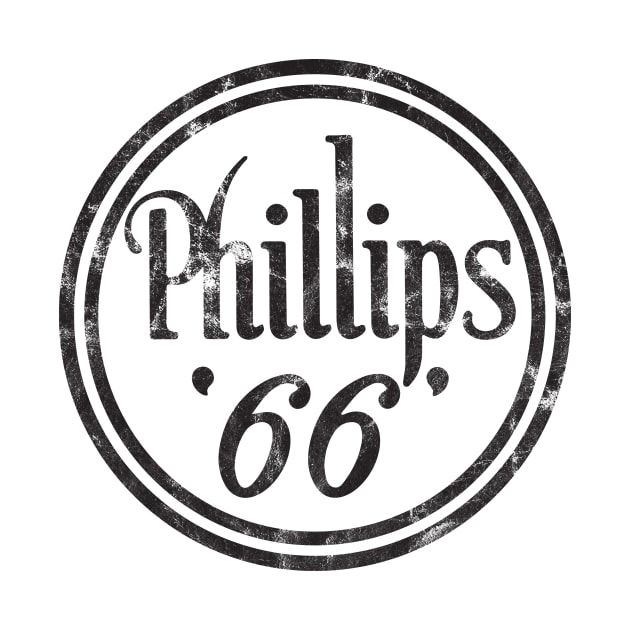 Phillips 66 Distressed Vintage Style by seekingcerulean