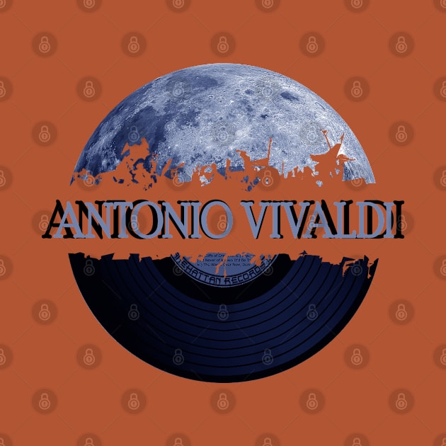 Antonio Vivaldi blue moon vinyl by hany moon