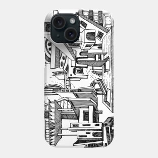 Abstract doodle art Phone Case