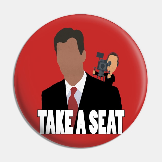 Take A Seat Pin by kurticide