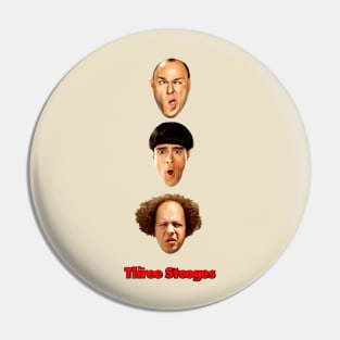 The three stooges t-shirt Pin