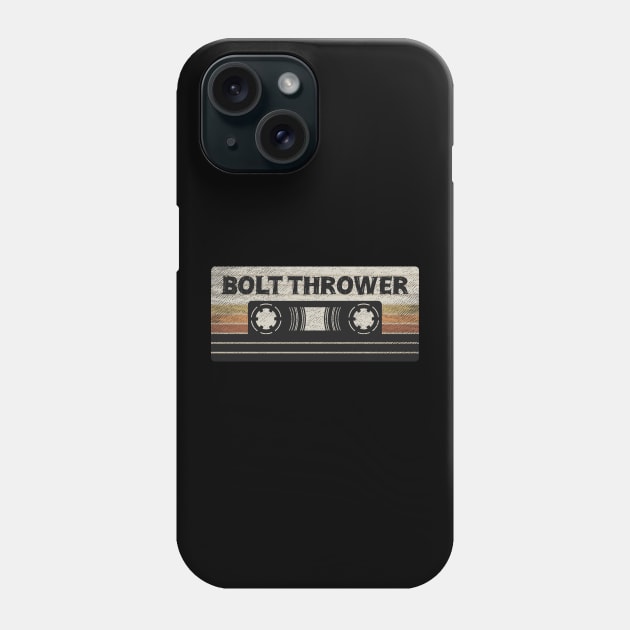 Bolt Thrower Mix Tape Phone Case by getinsideart