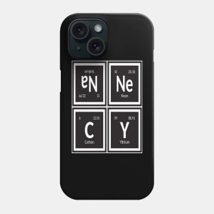 Annecy City | Periodic Table of Elements Phone Case