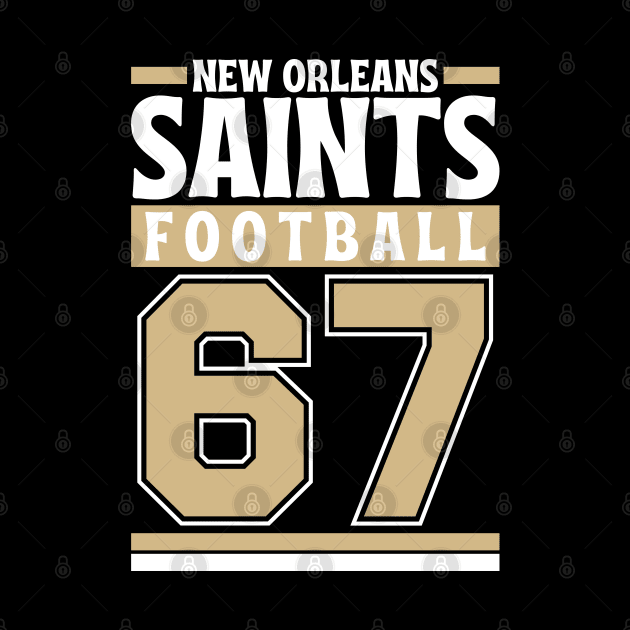 New Orleans Saints 1967 American Football Edition 3 by Astronaut.co