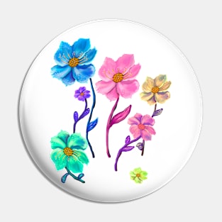 Flowers colorful pastel colourful spring time flower aesthetic for Nature lovers and Gardeners Pin