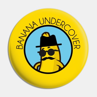 Funny Banana Undercover Spy Pin