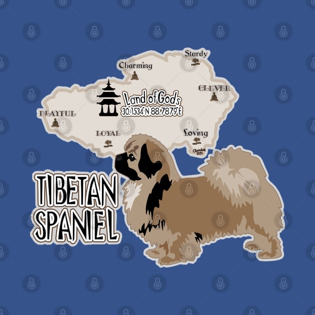 Tibetan Spaniel by PB&J Designs