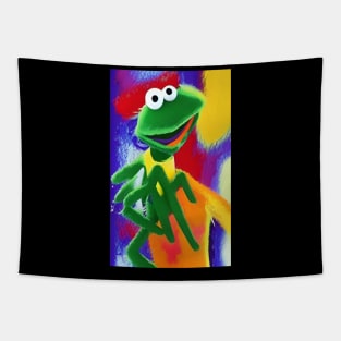 Frog Dream  Abstract Tapestry