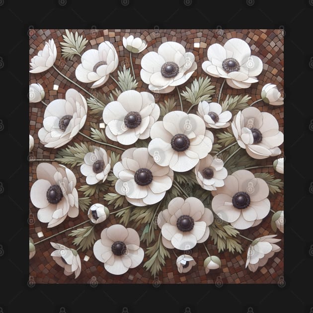 Anemone Flowers by Jenni Arts