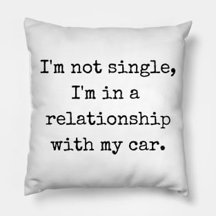 Car Love: The Perfect Relationship Pillow