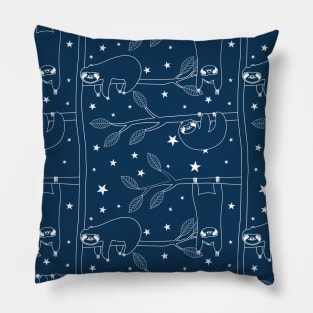 Sleeping Sloth at Night Pillow