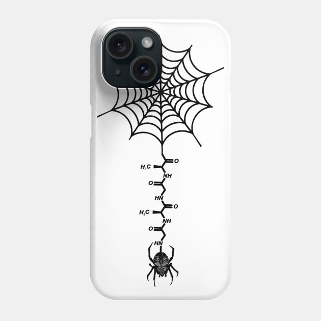 Spider Silk Phone Case by Polyart