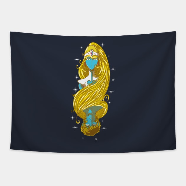 Digital Love Daft Punk Tapestry TeePublic