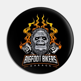 bigfoot bikers Pin