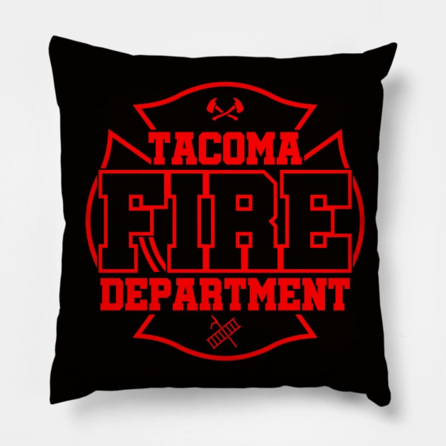 Tacoma FD Pillow by Vault Emporium