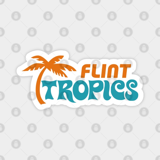 Flint Tropics (Semi-Pro) Jersey Magnet by fandemonium