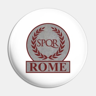 SPQR Ancient Rome Logo Pin