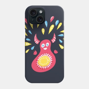 Happy Jumping Character Phone Case