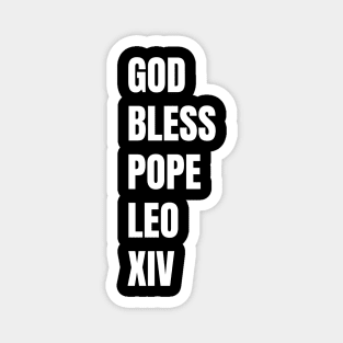 God-Bless-Pope-Leo-XIV Magnet