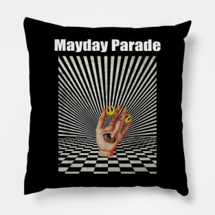 Illuminati Hand Of Mayday Parade Pillow