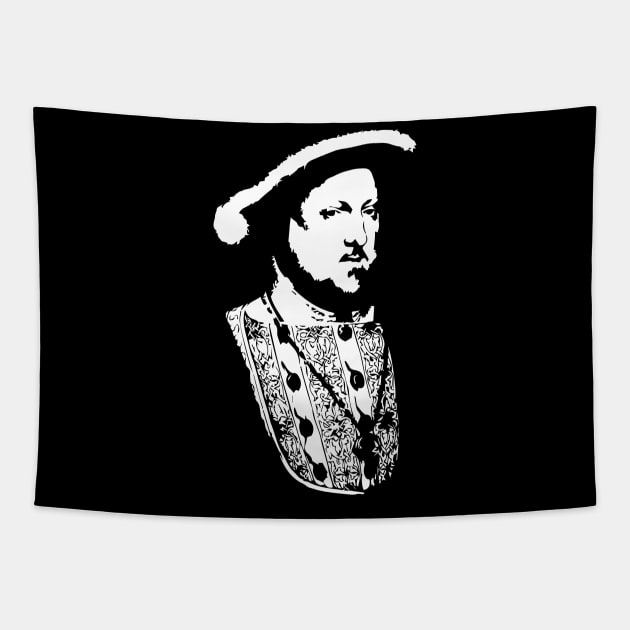 Henry VIII of England (ヘンリー8世) (Henry the eight) King of England 23B Tapestry by FOGSJ