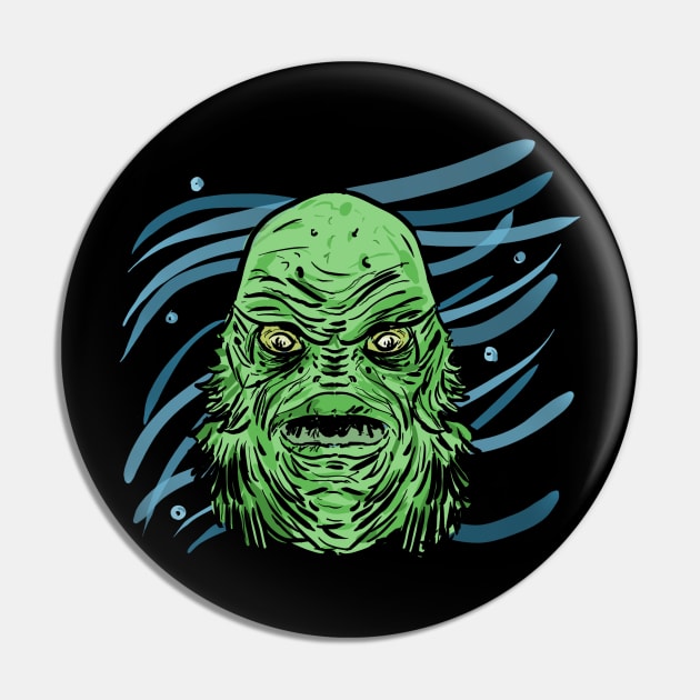 Creature From The Black Lagoon Pin by Sbrown1521