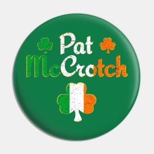 Pat Mccrotch Leprechaun Irish Pin