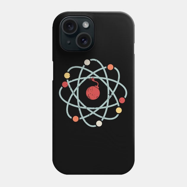 Retro AtomBomb Phone Case by CandD