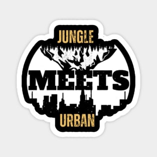 JUNGLE MEETS URBAN Magnet