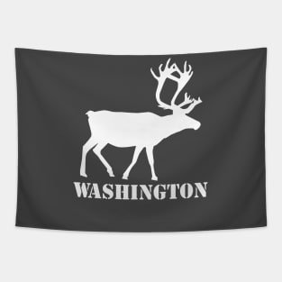 Washington Elk Hunting Shirt Tapestry