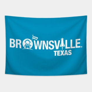 Viva Brownsville Texas - Astronaut Tapestry