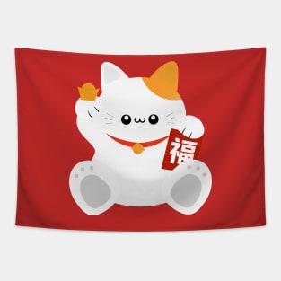 Fortune Cat Tapestry