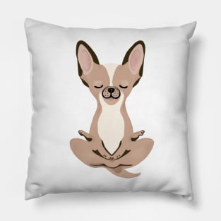 Zen Chihuahua Pillow