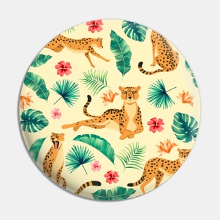 Leopard Jungle Pin