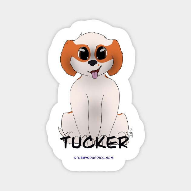 Tucker Cavalier King Charles Magnet by Dino's Designs