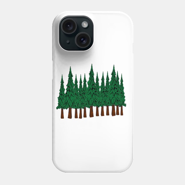 Spruce Gardens Phone Case by AROJA