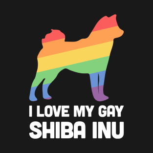 Shiba Inu - Funny Gay Dog LGBT Pride T-Shirt