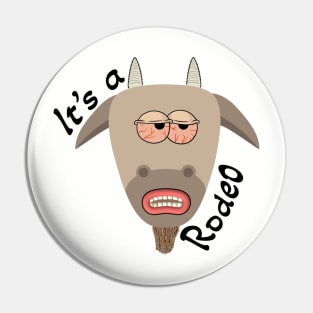 Goat Rodeo Pin