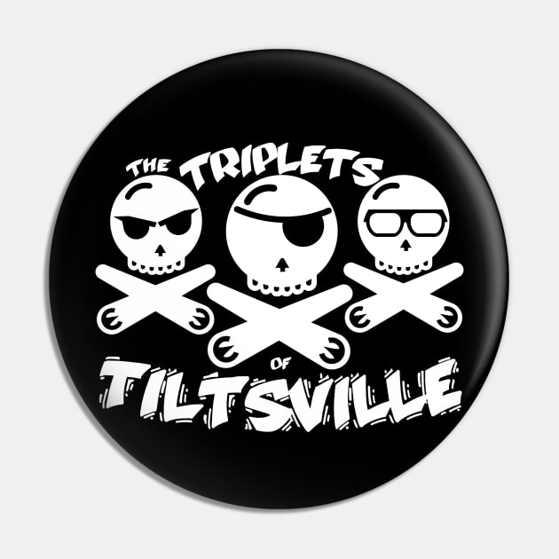 The Triplets of Tiltsville Pin by amelinamel