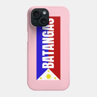 Province of Batangas in Philippines Flag Phone Case