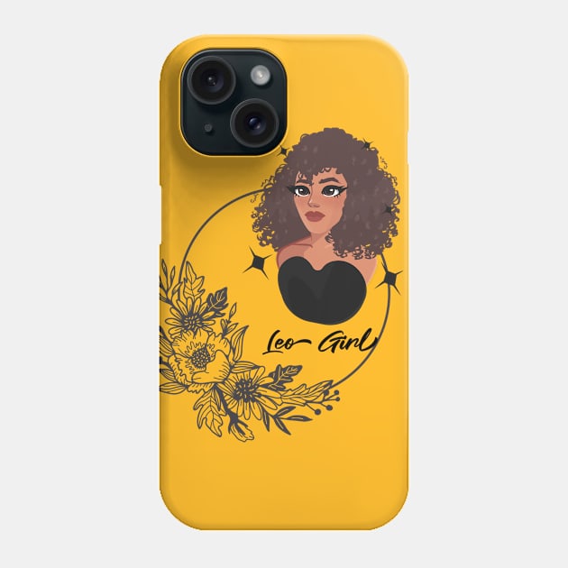 Leo Girl Phone Case by AirshipRebekah