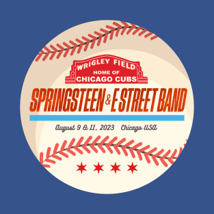 Bruce Springsteen Wrigley Field T-Shirt