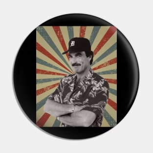 Tom Selleck Pin