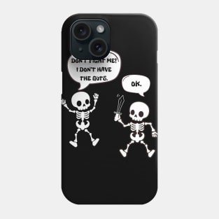 Funny Skeletons Meme Phone Case