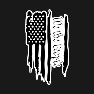 We the people tattered flag T-Shirt