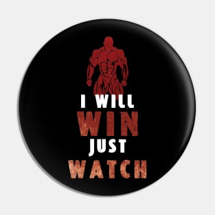 I Will Win / gym / workout / exercise Pin