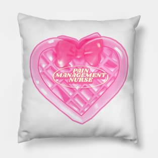 Pain Management Nurse Pocket Heart Pillow