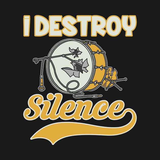 I Destrory Silence by maxcode